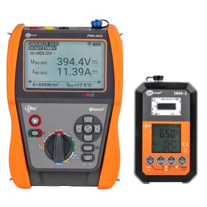 Sonel PVM-1021 PRO PV installatie meter met radiatiemeter
