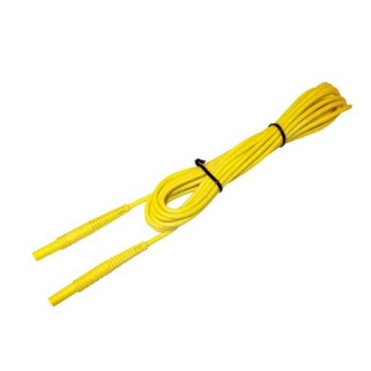 Sonel WAPRZ010YEBB Meetsnoer met bananen plug 10m; geel