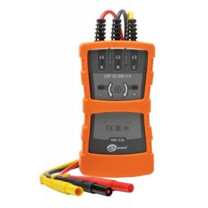 Sonel TKF-12L fasevolgorde meter, bereik van 35VAC - 690VAC