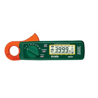 Extech 380947 True RMS AC/DC mini stroomtang 400A