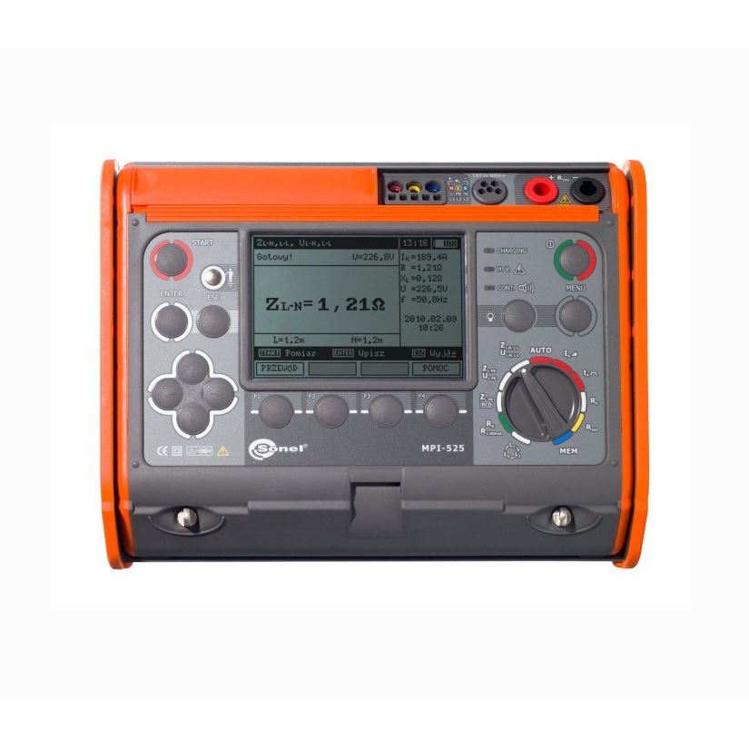 Sonel MPI-525 Installatietester met 2500V riso meting