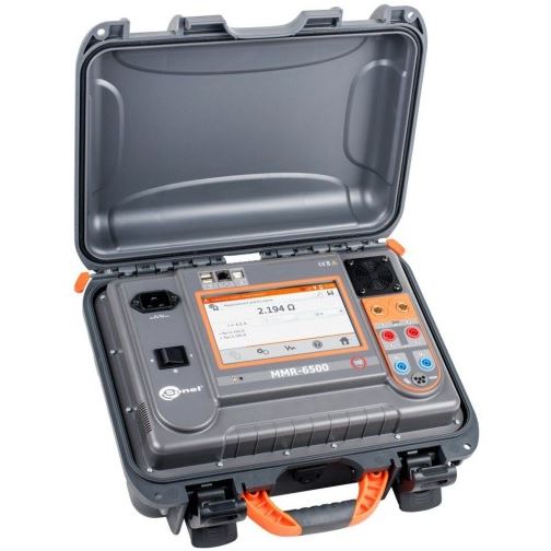 Sonel MMR-6500 Microohmmeter, resolutie 0,1µOhm, inclusief USB Adaptor