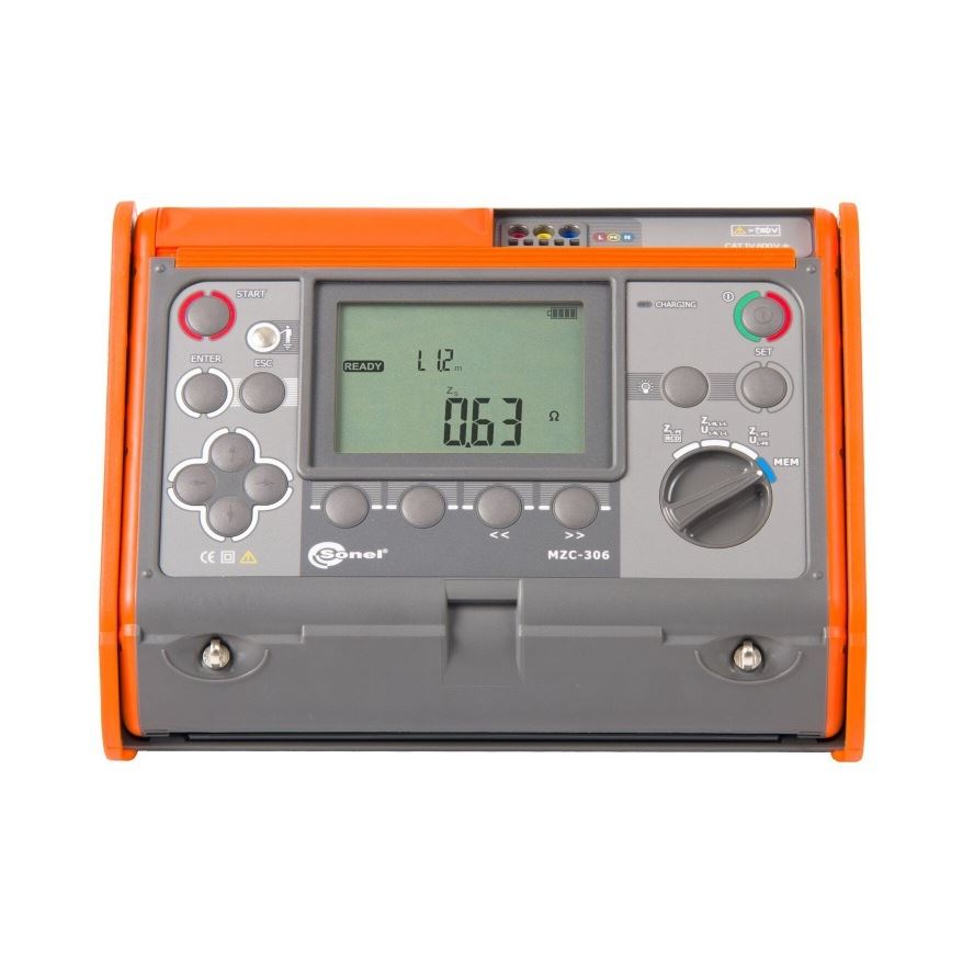 Sonel MZC-306 Impedantietester tot 750V, teststroom 30A, inclusief software