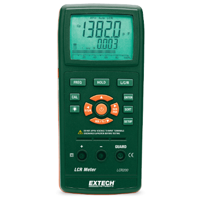 Extech LCR200 LCR‑meter voor passieve componenten