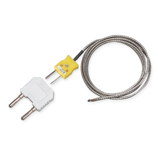 Extech TP875 Kralendraad‑hogetemperatuursonde tot 538 °C met banaanstekker‑adapter