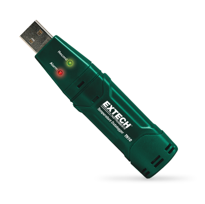 Extech TH10 Temperatuur‑datalogger met USB