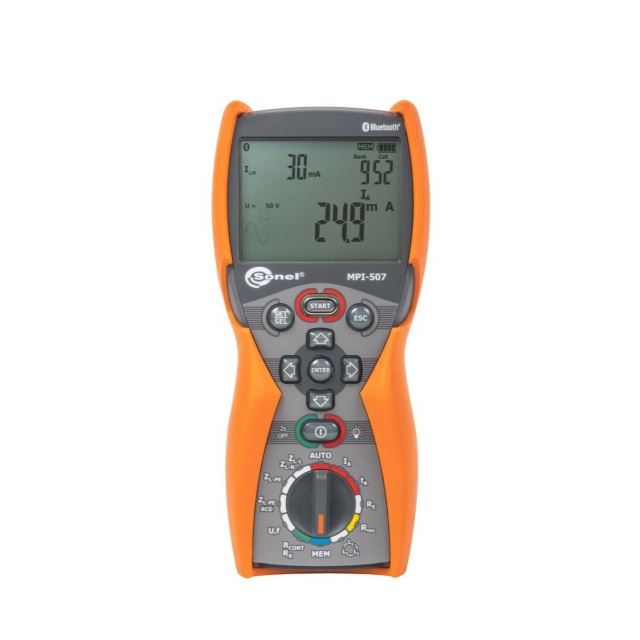 Sonel MPI-507 Installatietester met aardingsmeting