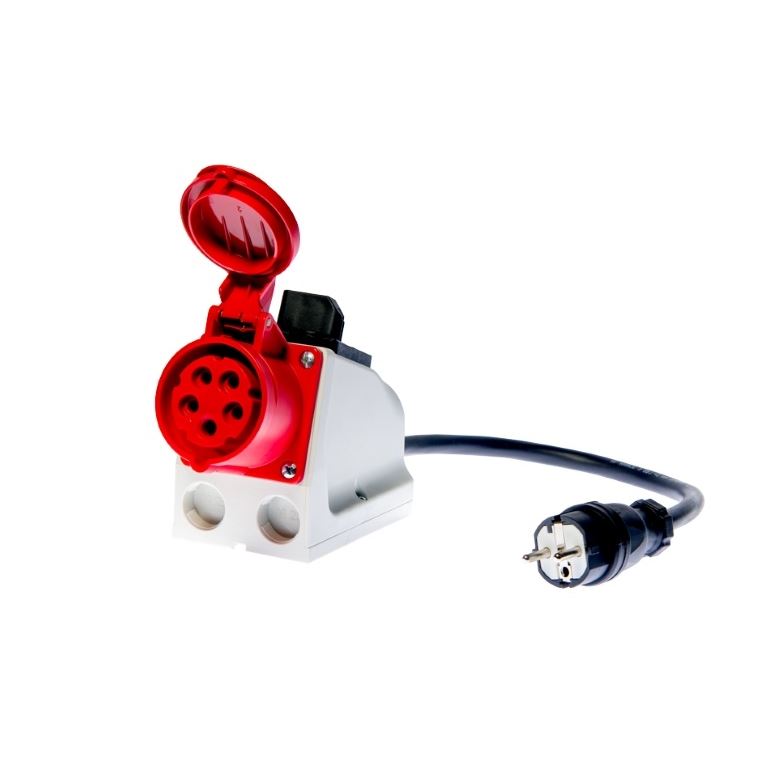 Sonel WAADAPAT16PR Driefase verloopadapter 16A, 5 polig omschakelbaar tbv PAT-tester