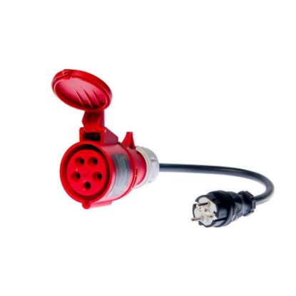 Sonel WAADAPAT32P Driefase verloopadapter 32A, 5 polig niet omschakelbaar tbv PAT-tester