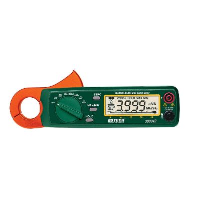 Extech 380942 True RMS AC/DC mini stroomtang 30A