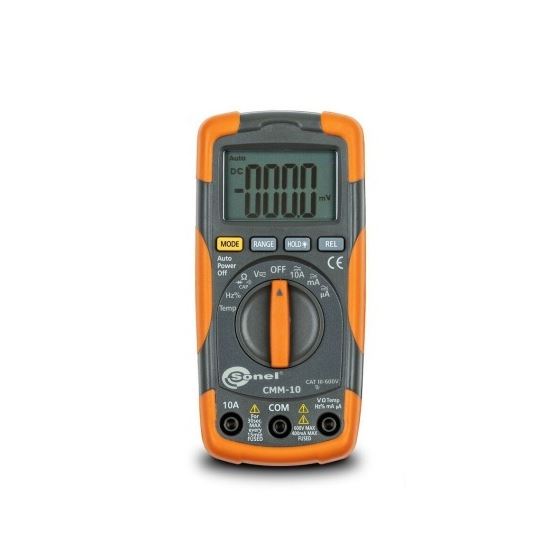 Sonel CMM-10 Multimeter, CAT II 600V, auto ranging, auto-off