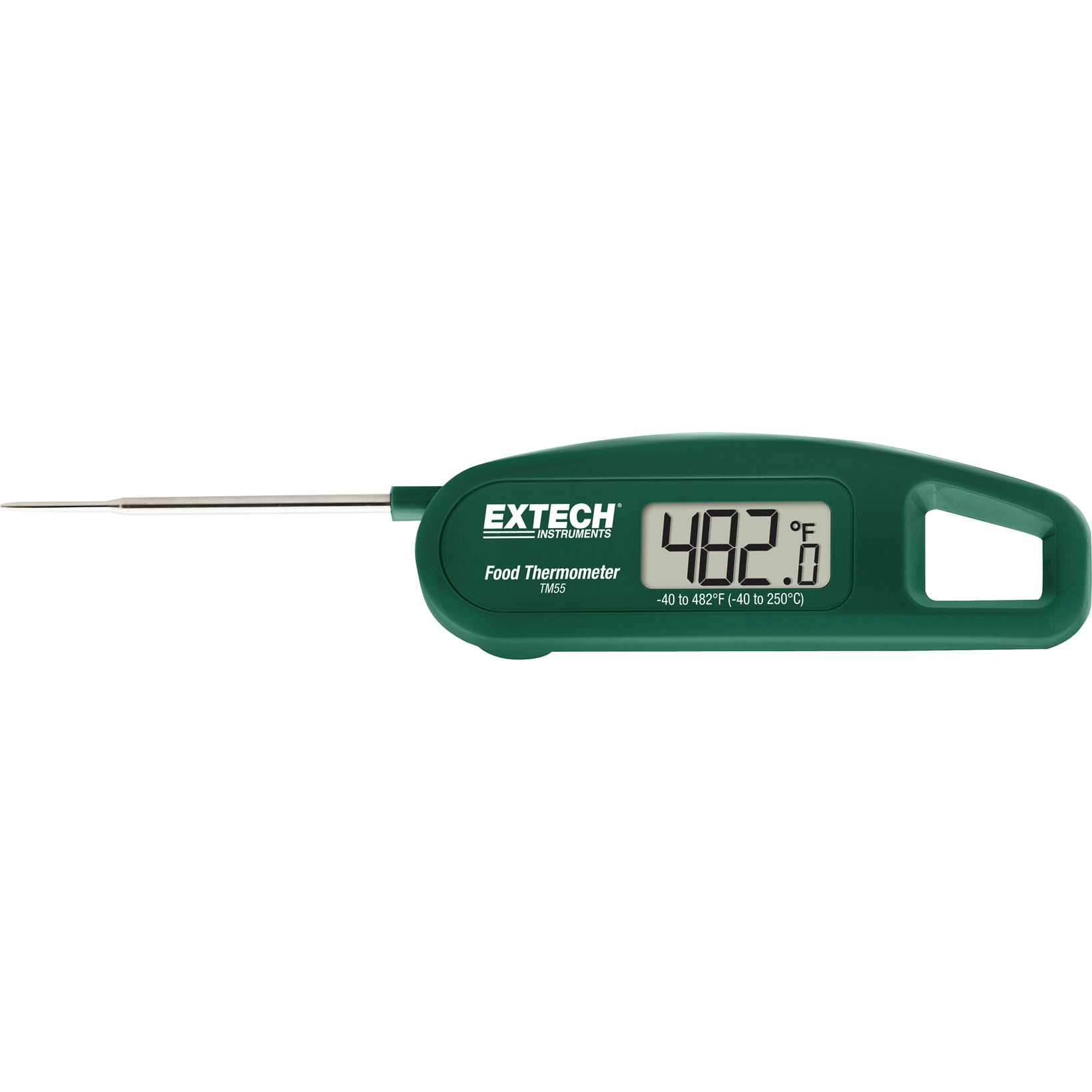 Extech TM55 opvouwbare voedselthermometer in zakformaat, NSF-gecertificeerd