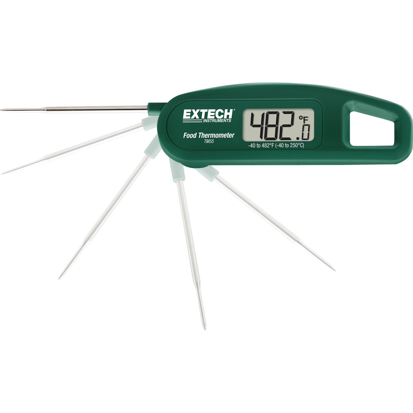 Extech TM55 opvouwbare voedselthermometer in zakformaat, NSF-gecertificeerd