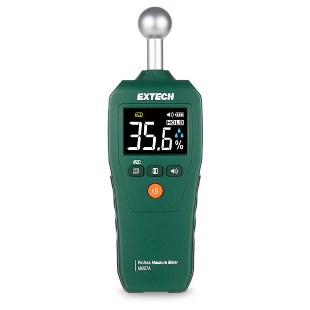Extech MO57A Pinloze vochtmeter met bolvormige meetsonde
