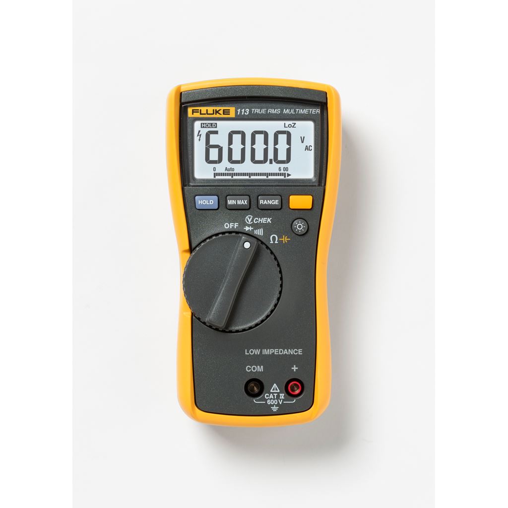 Fluke-113 EUR Multimeter met meetsnoeren