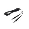 Sonel WAPRZ005BLBBE5K Afgeschermd meetsnoer met banaanstekker, 5m, 5kV, zwart