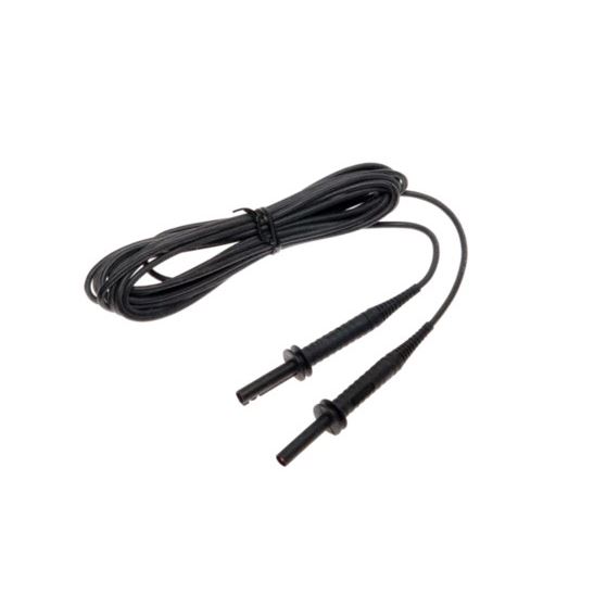 Sonel WAPRZ005BLBBE5K Afgeschermd meetsnoer met banaanstekker, 5m, 5kV, zwart