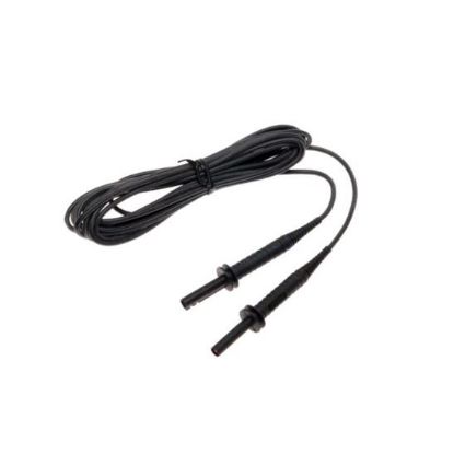 Sonel WAPRZ005BLBBE5K Afgeschermd meetsnoer met banaanstekker, 5m, 5kV, zwart