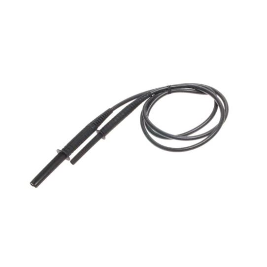 Sonel WAPRZ1X8BLBBE10K Afgeschermd meetsnoer 10KV met banaan stekker, 1,8m, zwart