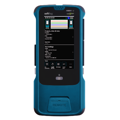 Softing WireXpert MP C6A Modulaire instapcertificering voor koperbekabeling