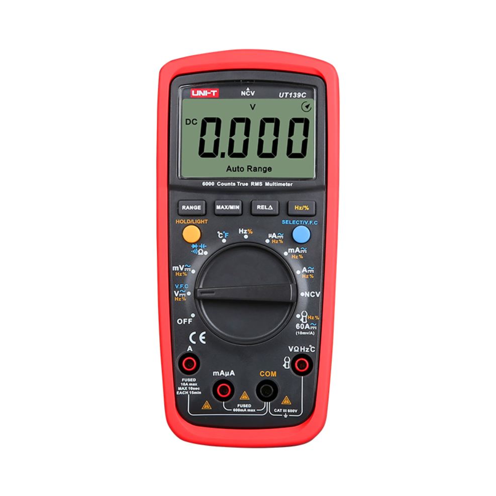 Uni-Trend UT139C Compacte TRMS digitale multimeter met temperatuurmeting