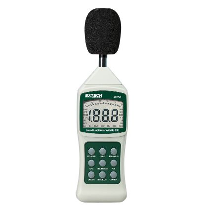 Extech 407750 geluidsniveau meter met RS232 PC-Interface