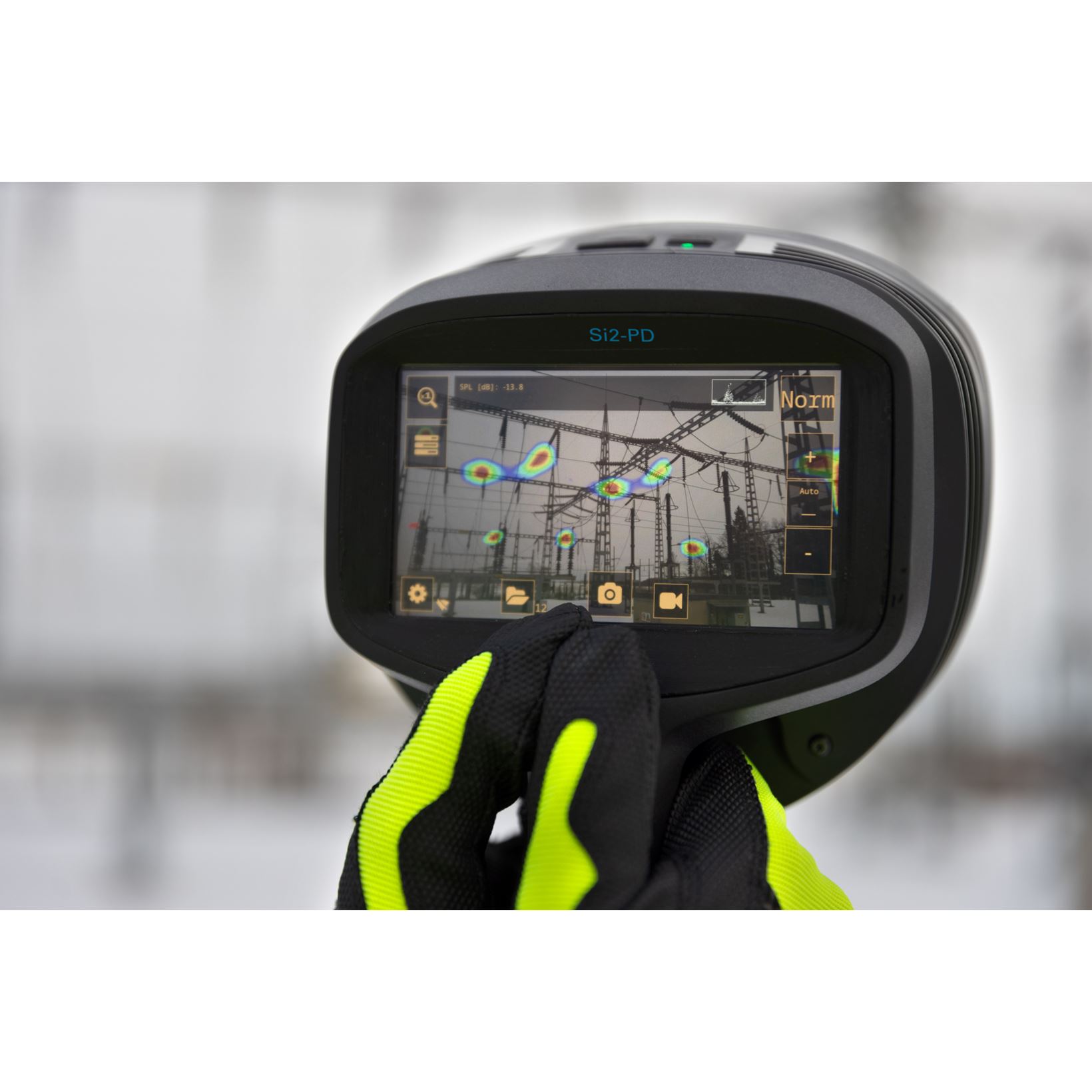 FLIR Si2-PD akoestische camera met PD detectie en mechanische detectie