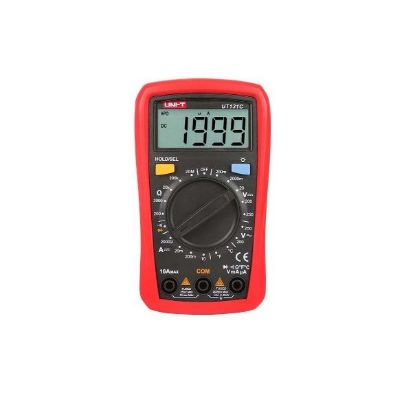 Uni-Trend UT131C Palm Size digitale multimeter tot 250V AC/DC met temperatuur