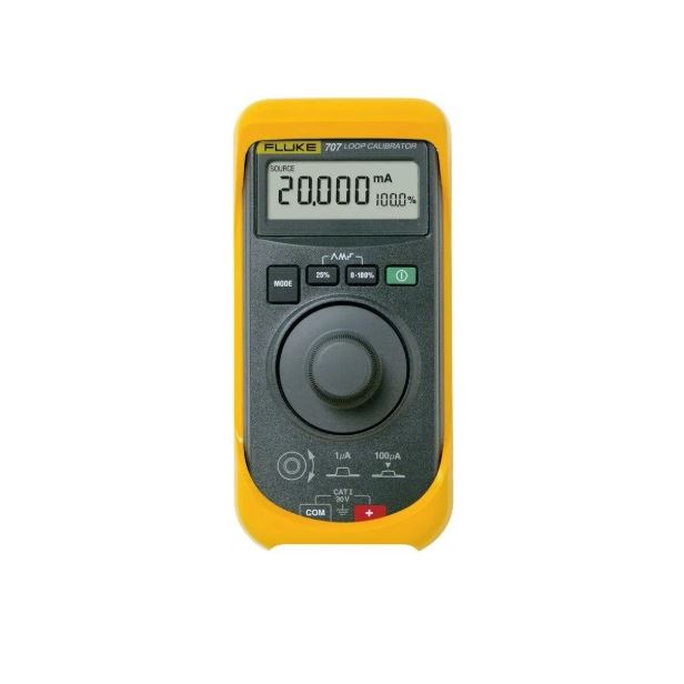 Fluke-707 Luskalibrator meten van 0-28Vdc/0-24mA, genereren/simulereren 0-20mA