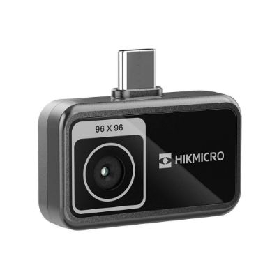 Hikmicro MiniE IR camera 96x96 pixels, iOS en Android, 25Hz, -20°C tot 400°C