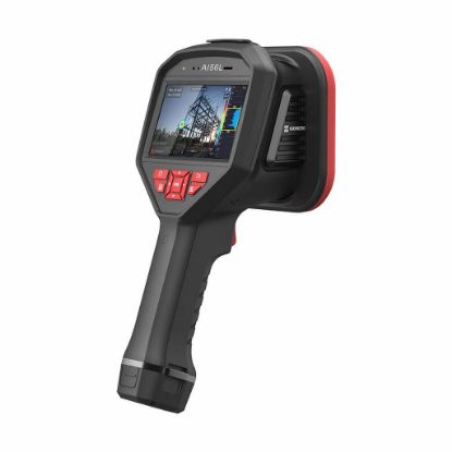 Hikmicro AI56L Ultrasoon camera voor luchtlekkage, 64 MEMS, 5MP camera