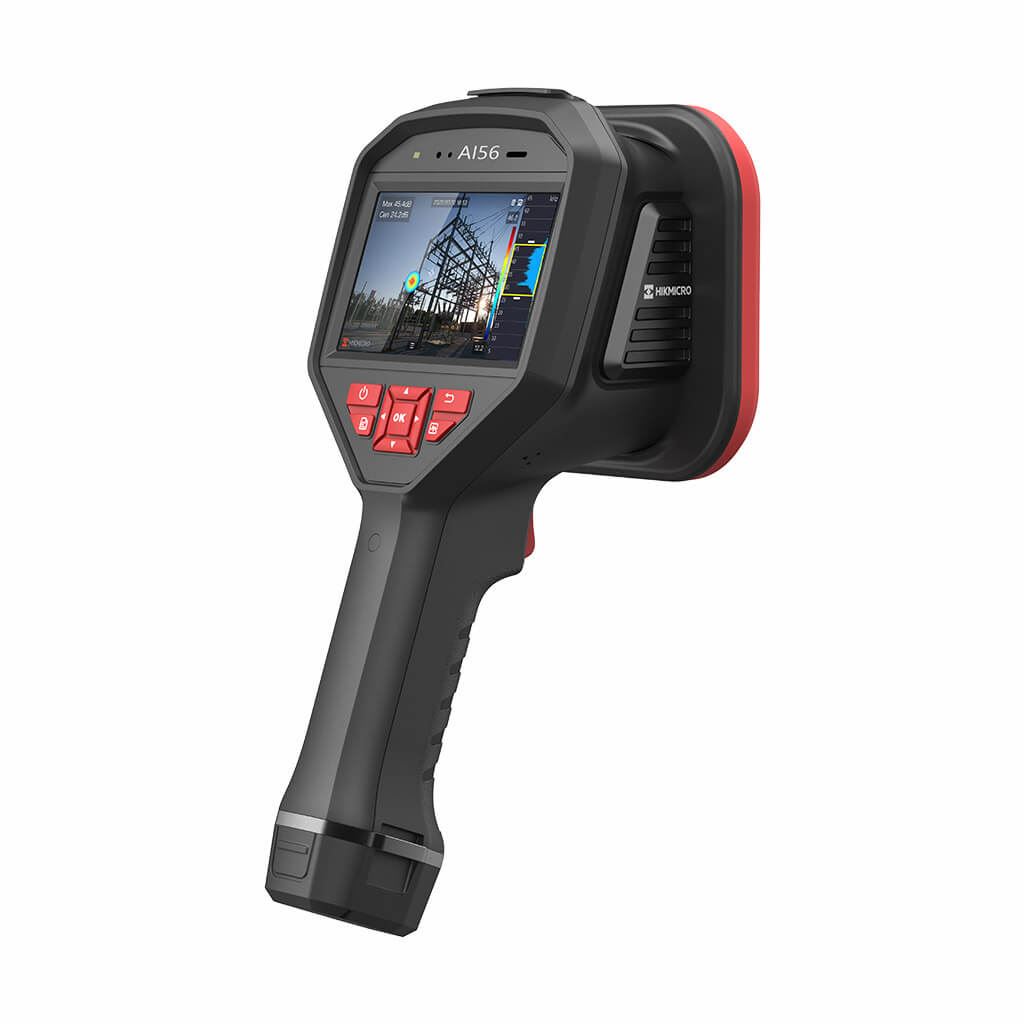 Hikmicro AI56 Ultrasoon camera voor luchtlekkage en PD, 64 MEMS, 5MP camera