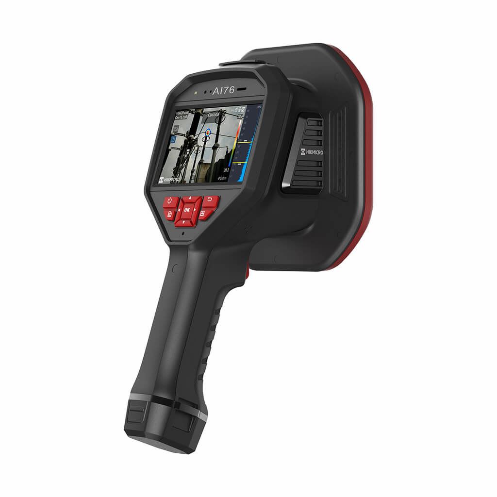 Hikmicro AI76 Ultrasoon camera voor luchtlekkage en PD, 136 MEMS, 5MP camera