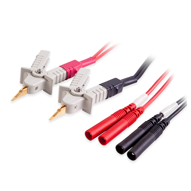 Extech 380465 Kelvin clip test lead set voor 380460 milliohm meter