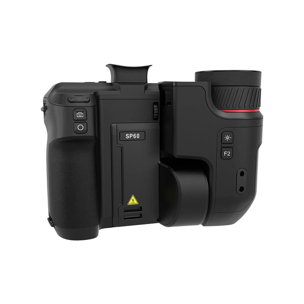 Hikmicro SP60-L8/12/25 IR camera 640x480 pixels, 30Hz, -40°C tot 650°C, 8°+12°+25° lens