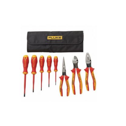 Fluke IKST7 Set met geïsoleerd handgereedschap: 5 schroevendraaiers en 3 tangen