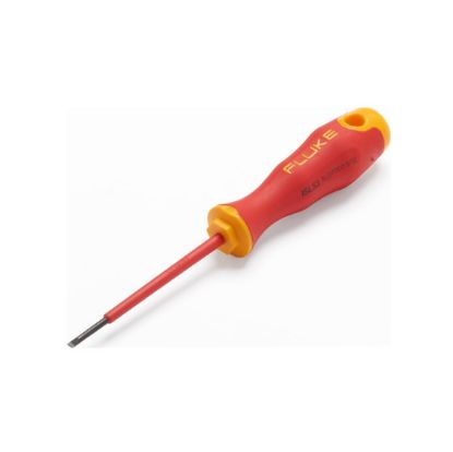 Fluke ISLS3 Geïsoleerde sleufschroevendraaier 3/32x3 inch, 2,5 mm x 75 mm, 1000 V