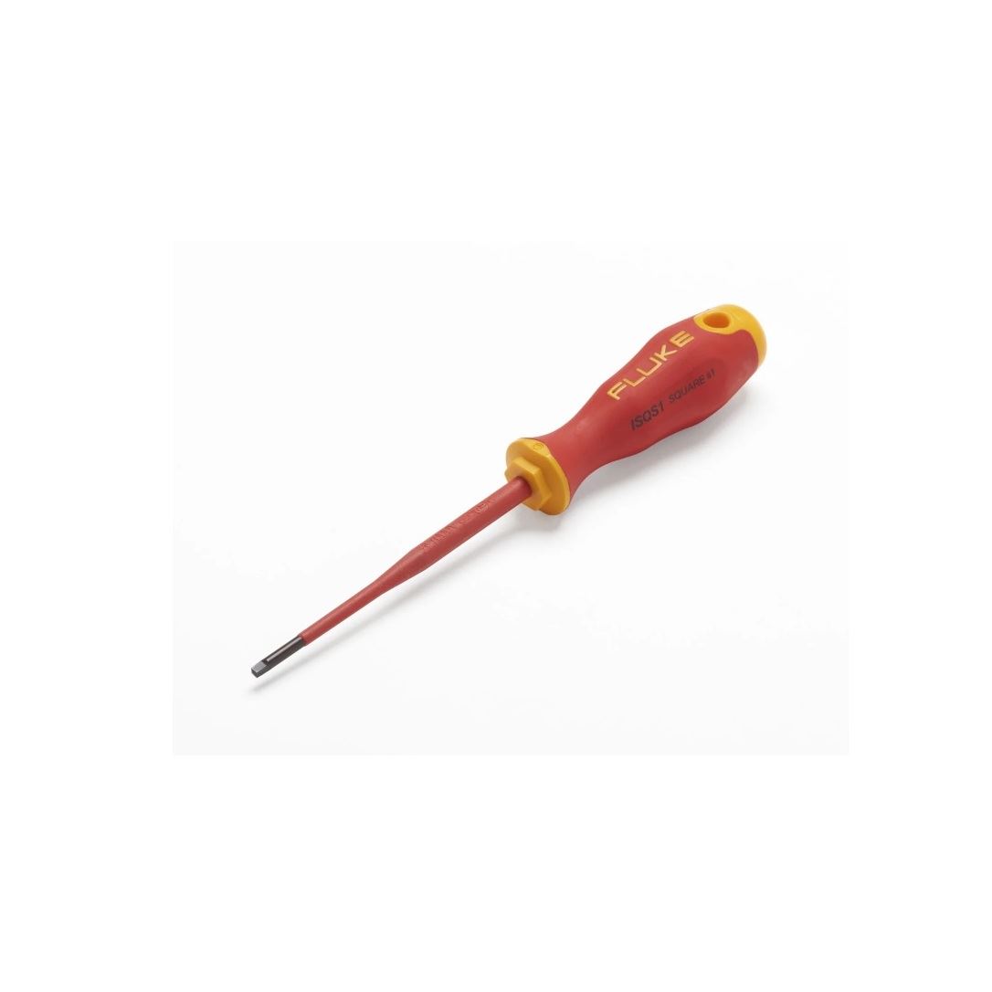 Fluke ISQS2 Geïsoleerde vierkante schroevendraaier nr. 2, 5 inch, 125 mm, 1000 V