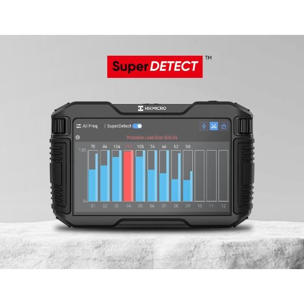 Hikmicro AD22P-I/O akoestische waterlekkage detector met binnen- en buitensensor