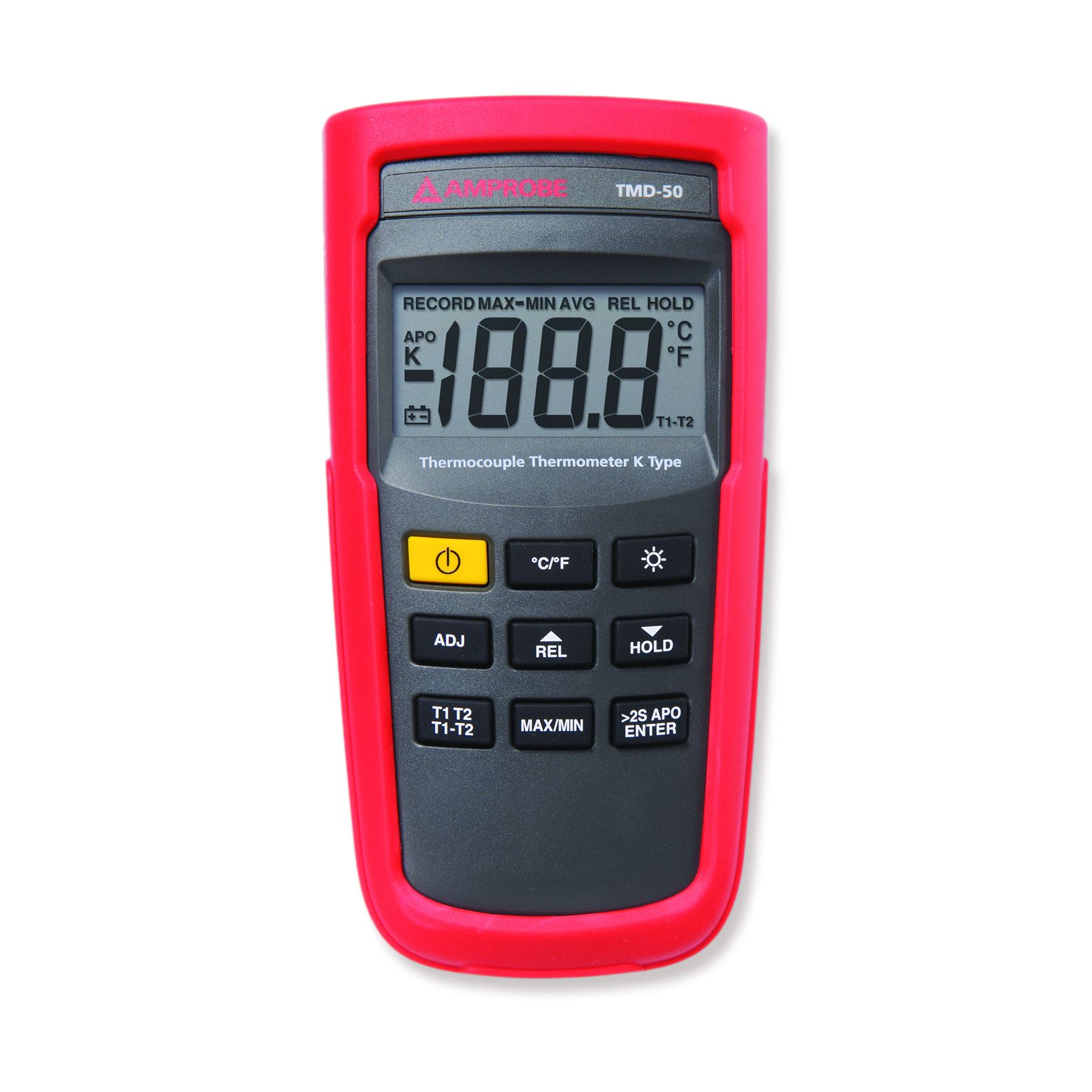 Beha-Amprobe TMD-50 Digitale thermometer (K, J, T, R/S, N, E type) datalogger