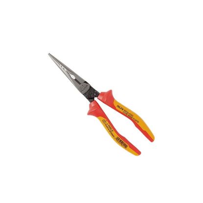 Fluke INLP8 Geïsoleerde punttang met zijsnijrand, 8 inch, 200 mm, 1000 V