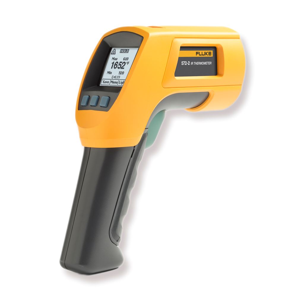 Fluke-572-2 Infrarood- en contactthermometer -30 tot 900ºC, incl. koffer, software
