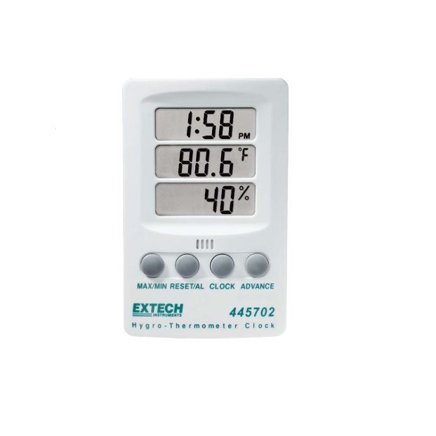 Extech 445702 Hygro-Thermometer met klok