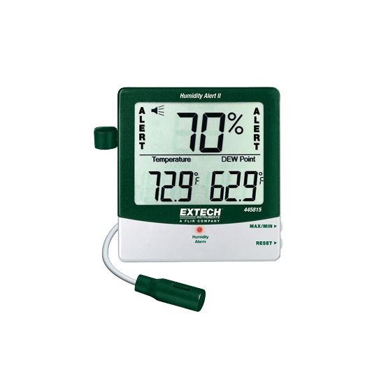 Extech 445815 Hygro-thermometer vochtigheidswaarschuwing met dauwpunt