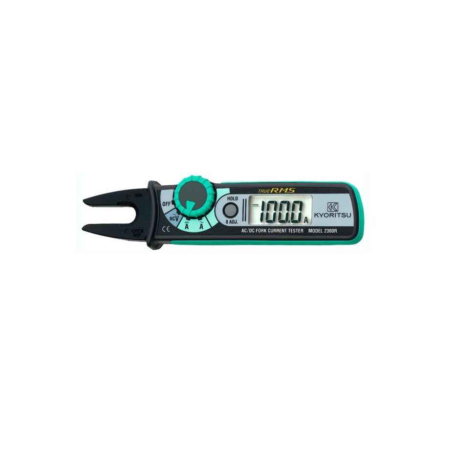 Kyoritsu 2300R TRMS Mini vorkstroomtang, 100A AC/DC