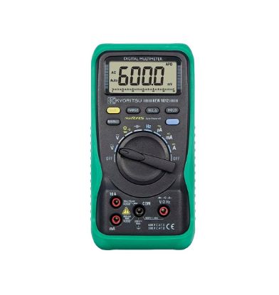 Kyoritsu 1012 Digitale TRMS Multimeter, 0-600VAC/DC, 10A AC/DC