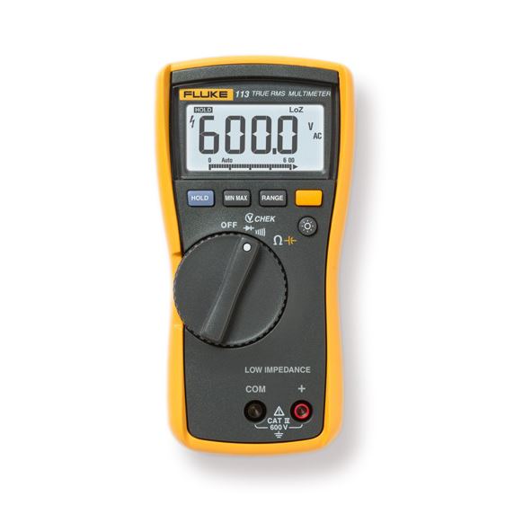 Fluke-113 EUR Multimeter met meetsnoeren