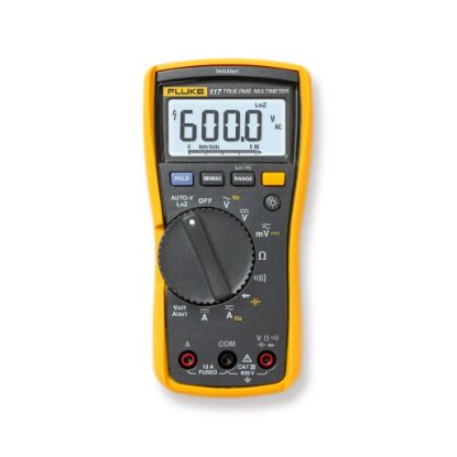 Fluke-117 EUR Multimeter met meetsnoeren
