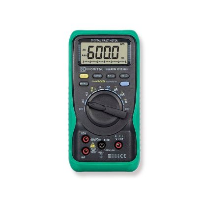 Kyoritsu 1012 Digitale TRMS Multimeter, 0-600VAC/DC, 10A AC/DC