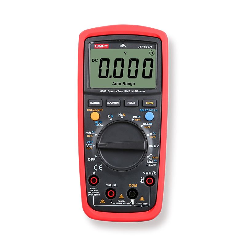 Uni-Trend UT139C Compacte TRMS digitale multimeter met temperatuurmeting
